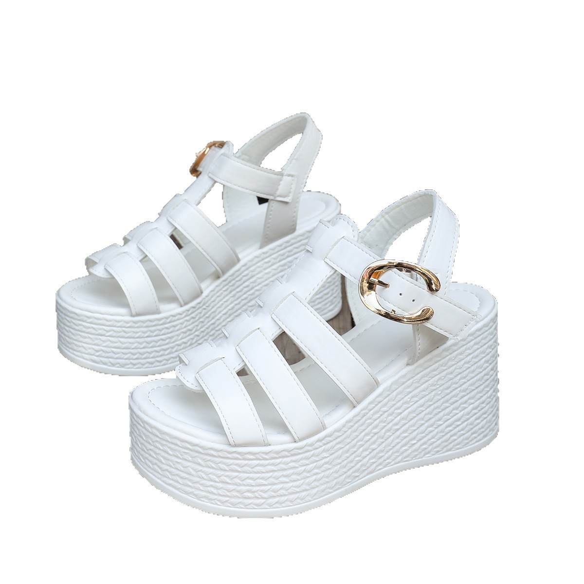Fashion Thick-soled Platform Womens Shoes foto 3