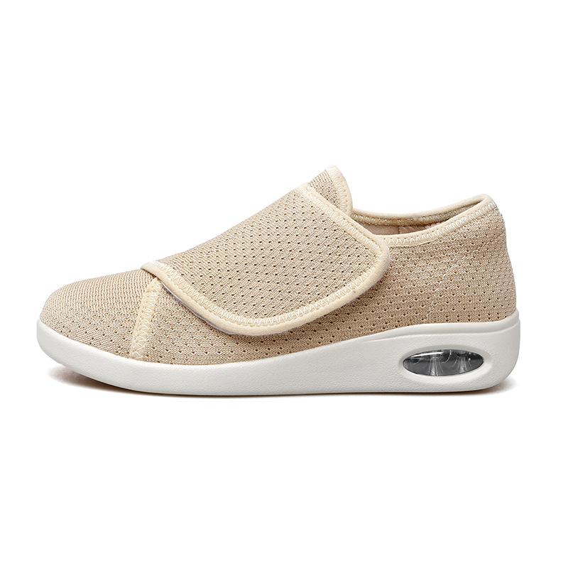 Breathable Mesh Anti-slip Wear-resistant Velcro Sneakers For Middle-aged And Elderly Sports Leisure foto 5