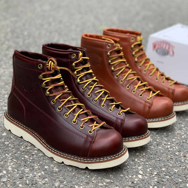 American Retro Short Face Worker Boots foto 2