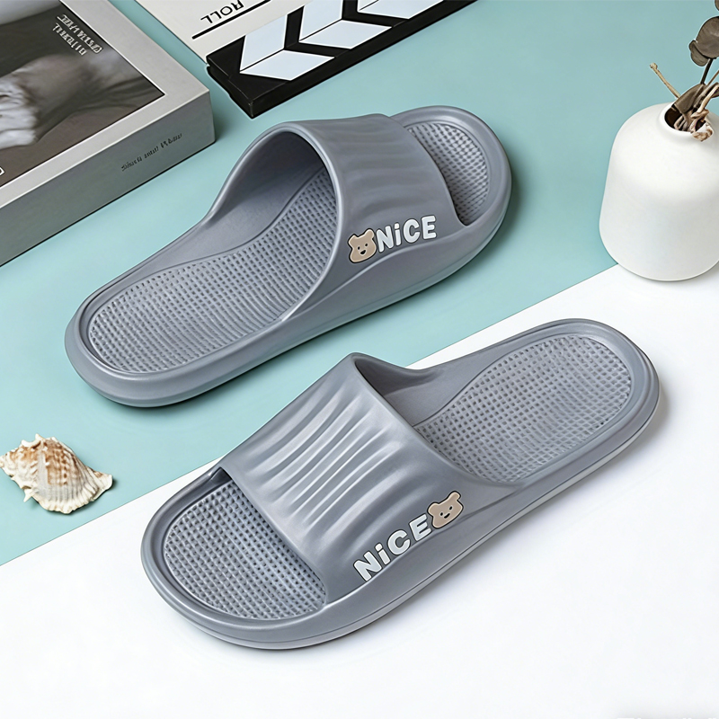 EVA Anti Slip And Odor Proof Household Indoor And Outdoor Men's And Women's Summer Shower Slippers Sandals foto 3