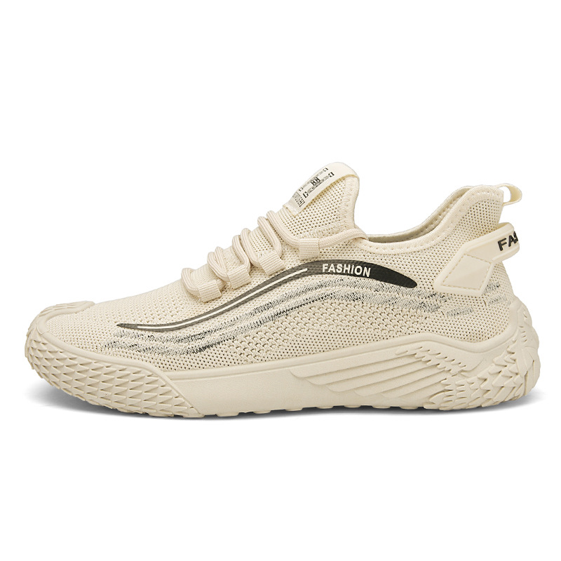 Men's Flying Woven Breathable Mesh Running Shoes foto 2