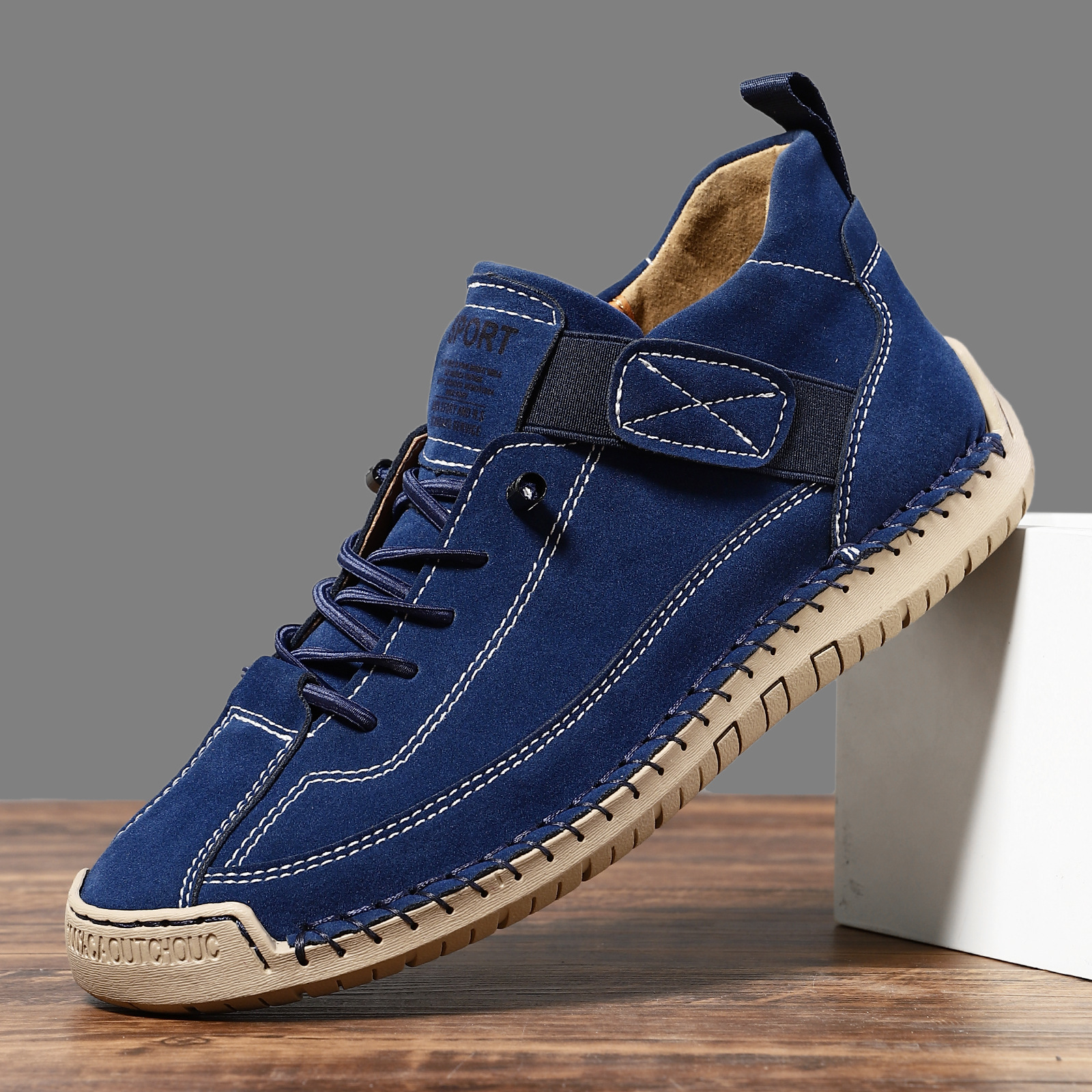 Men's Mid Top Martin Boots Outdoor Casual Shoes foto 4