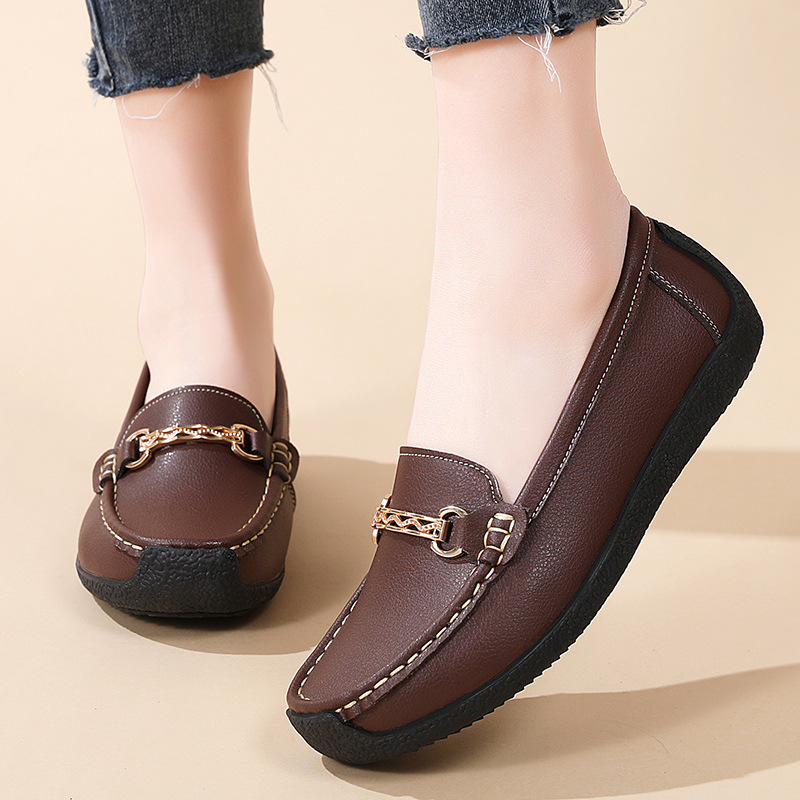 Leisure Women's Flat-heeled Shoes Soft Bottom Soft Surface foto 4