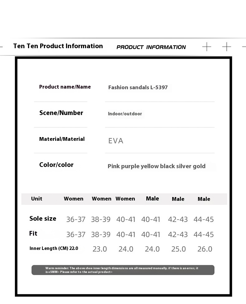 Eva Deodorant Household Bathroom Slip-on Slippers foto 4