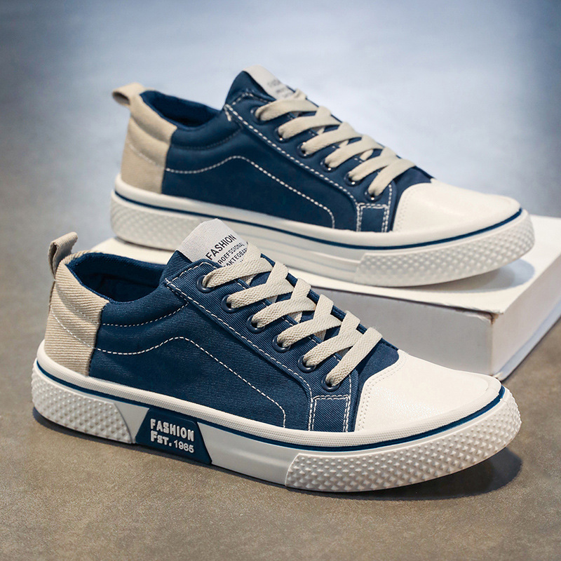 Versatile Men's Soft-soled Casual Sports Canvas Shoes foto 2