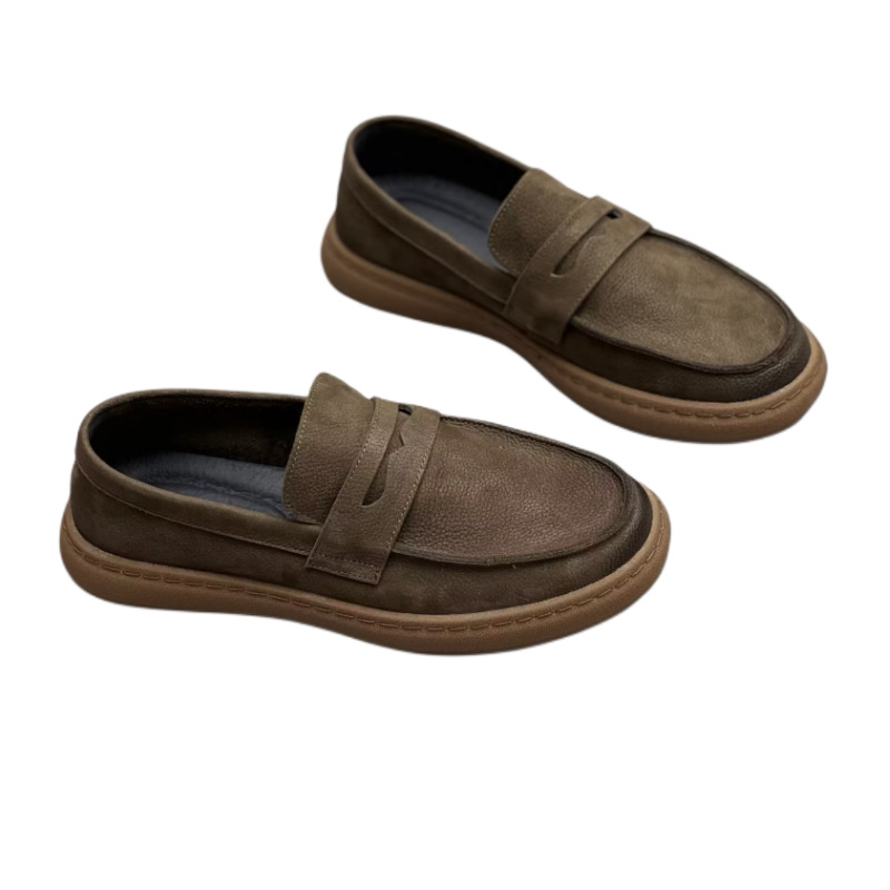Fashion Personality Men's Casual Leather Shoes foto 2