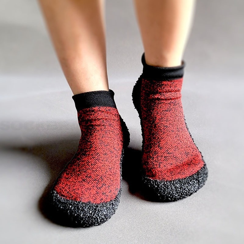 Plus Size Sock Shoes Lightweight Breathable Flyknit Fitness Cloth Shoes For Couples foto 2