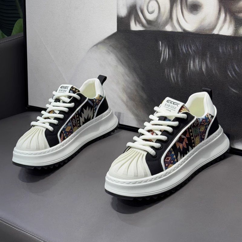 Men's Fashion Printing Soft Bottom Casual Shoes foto 5