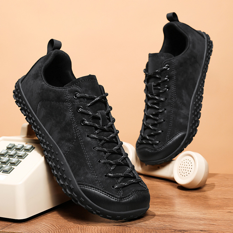 Large Size German Training Shoes Wide Toe Outdoor Hiking Shoes Bare Feet Casual Shoes foto 3