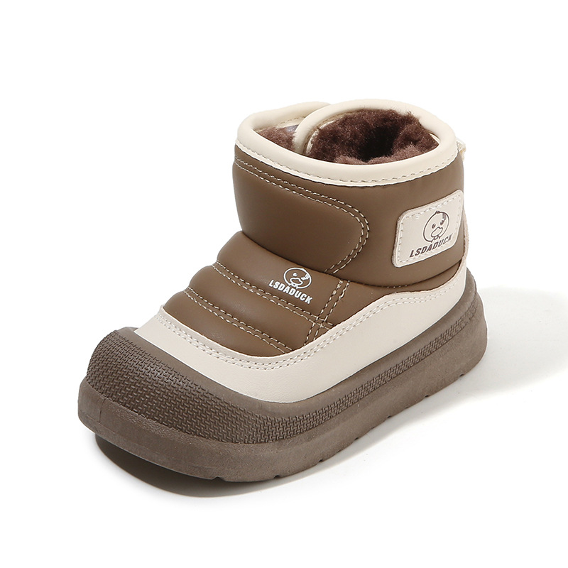New Cold-proof Children's Bread Shoes foto 3