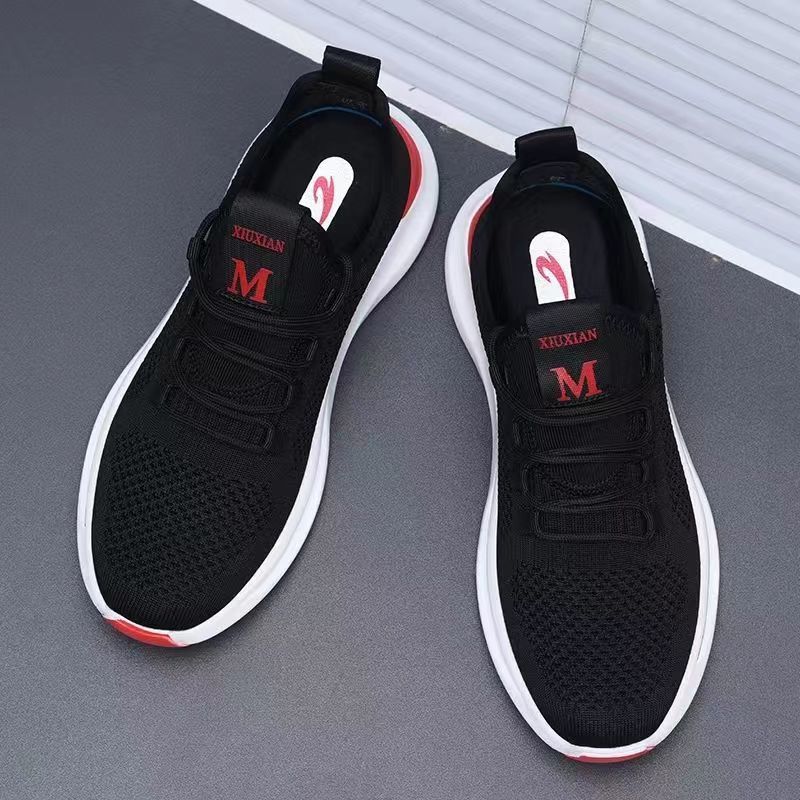 Casual Mesh Sports Men's Shoes Breathable Soft Bottom Wild Deodorant Light foto 3