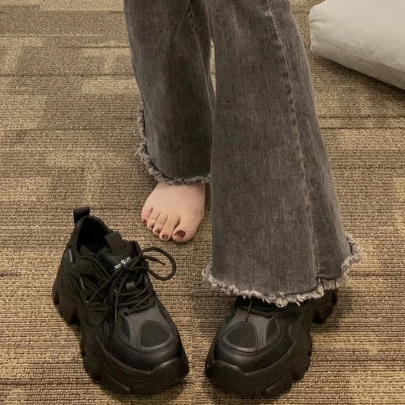 All-match Small Look Tall Thick Bottom Fried Street Sneaker foto 2