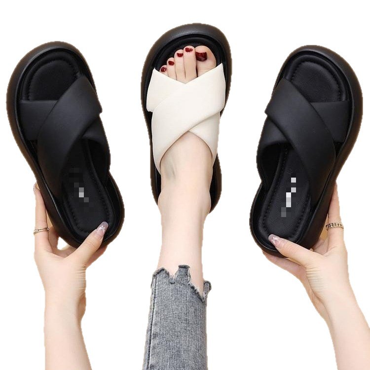 Soft-soled Slide Sandals For Outdoor Wear In Summer foto 3