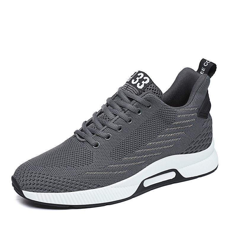 Height Increasing Insole Men's Shoes Breathable Mesh Shoes Plus Size Cross-border foto 4