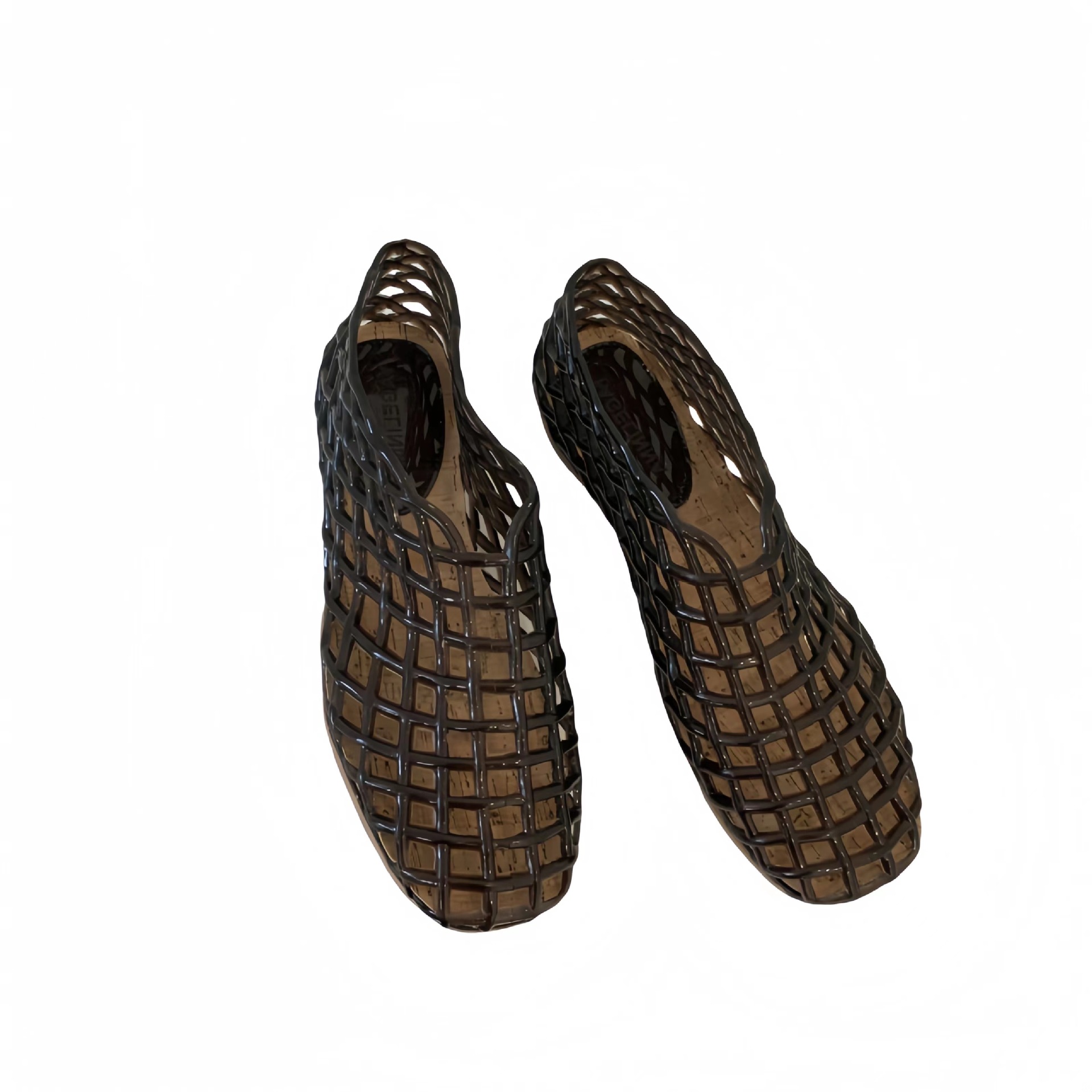 Korean-style Comfortable Versatile Hollow-out Round-toe Flats foto 5