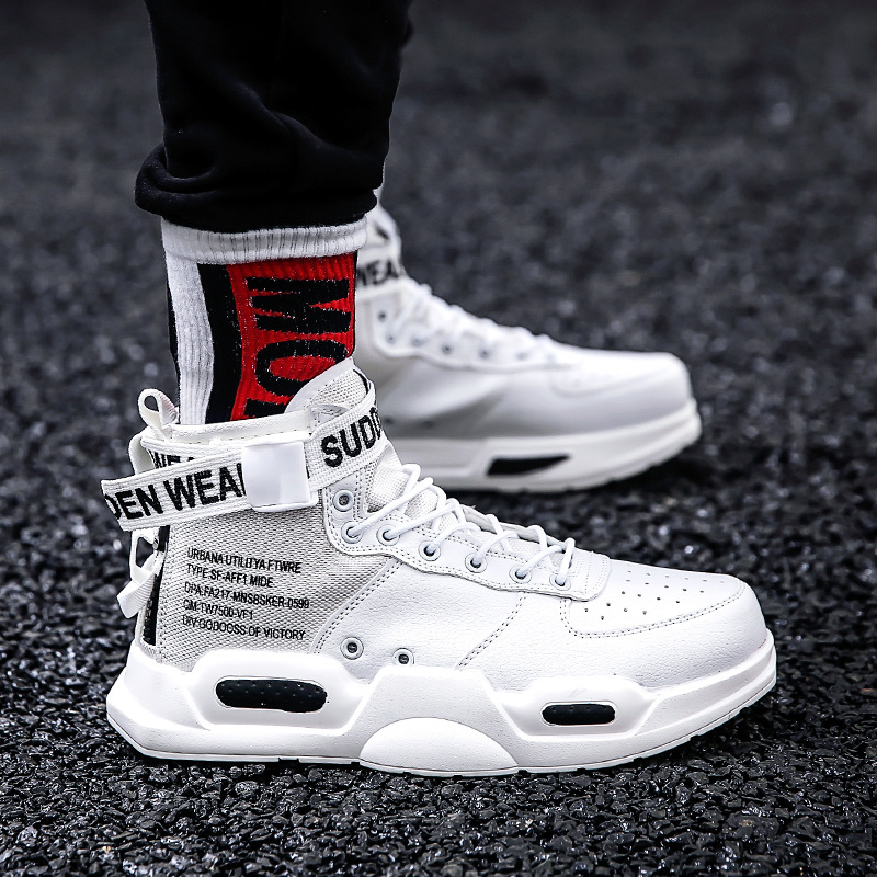 High-top Shoes Canvas Men's Outdoor Hip Hop Sports foto 3