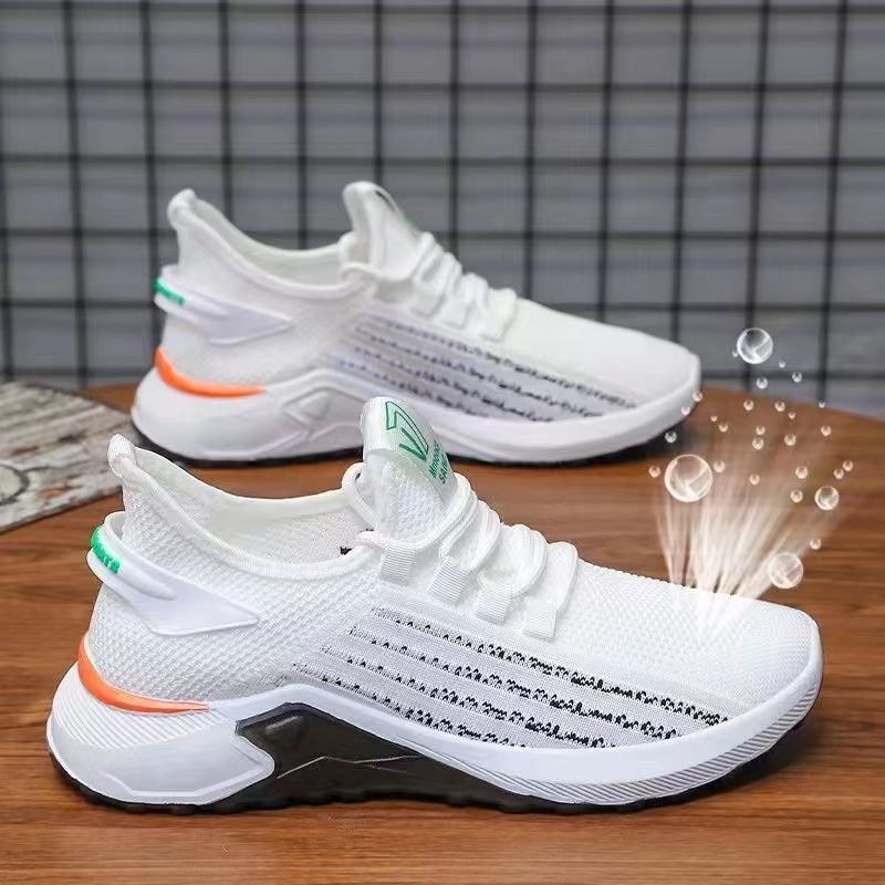 Men's Breathable Mesh Woven Casual Shoes foto 4