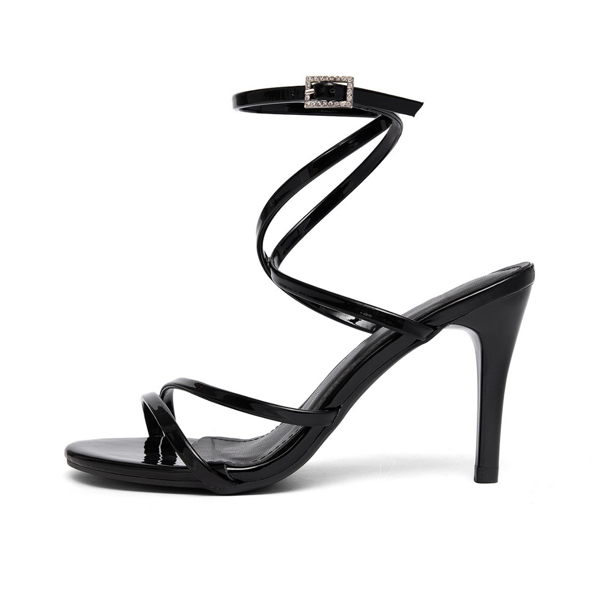 Womens Sexy European And American Style Minimalist Design High-Heel Sandals foto 5