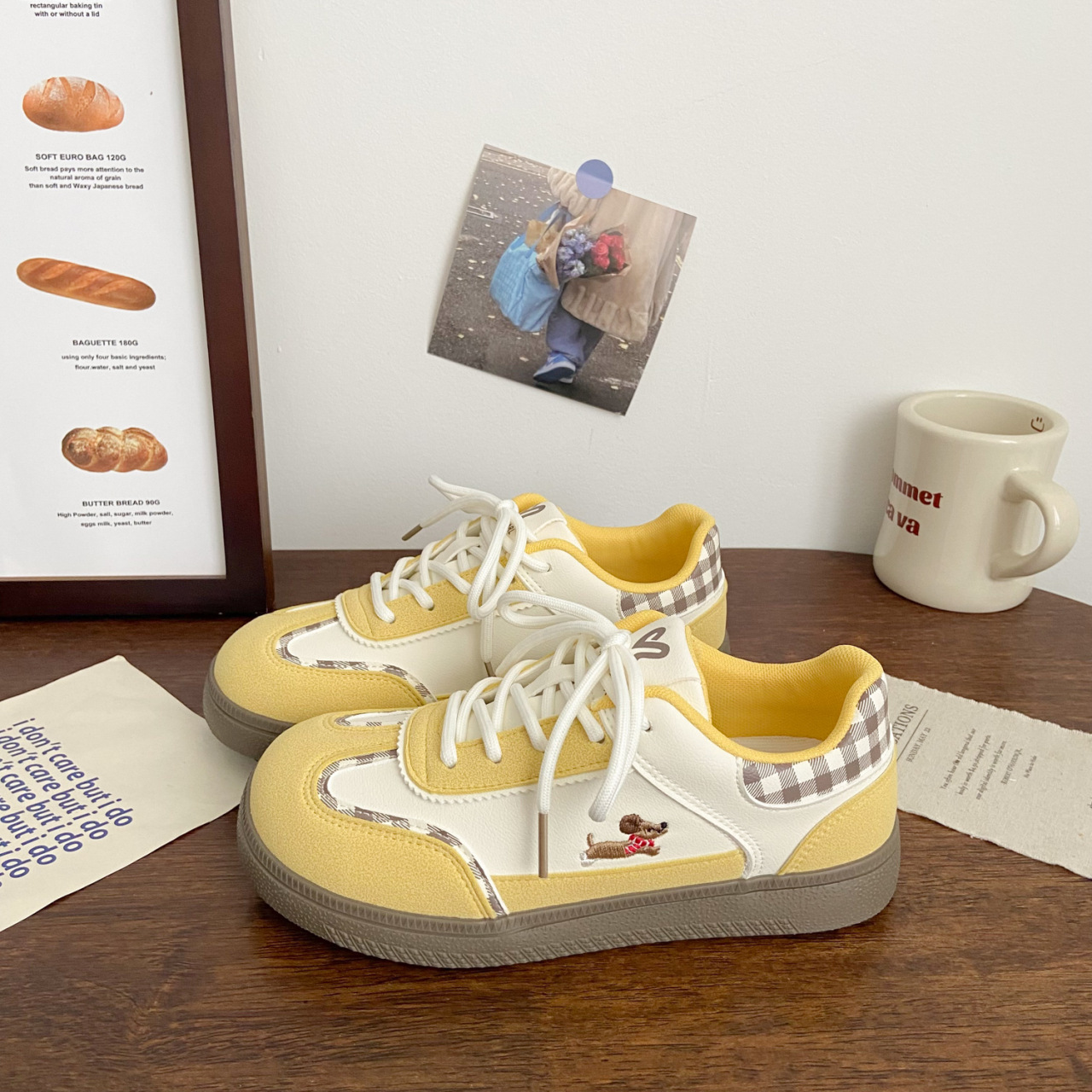 Women's Versatile Casual White Sneakers foto 5