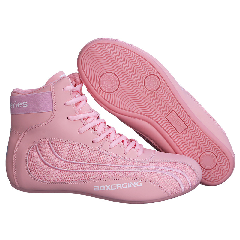 Sanda Fight Fighting Training High-top Boxing Shoe foto 2