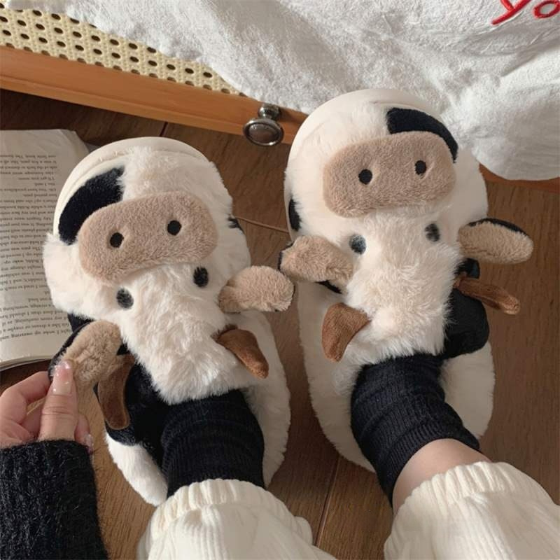 Cotton Slippers Women's All-season Cute Indoor Home Platform Slippers Women's foto 2
