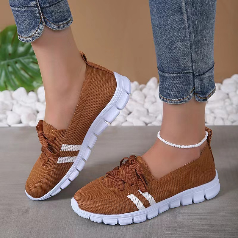 Casual Fashion Sports Middle-aged And Elderly Flat Shoes