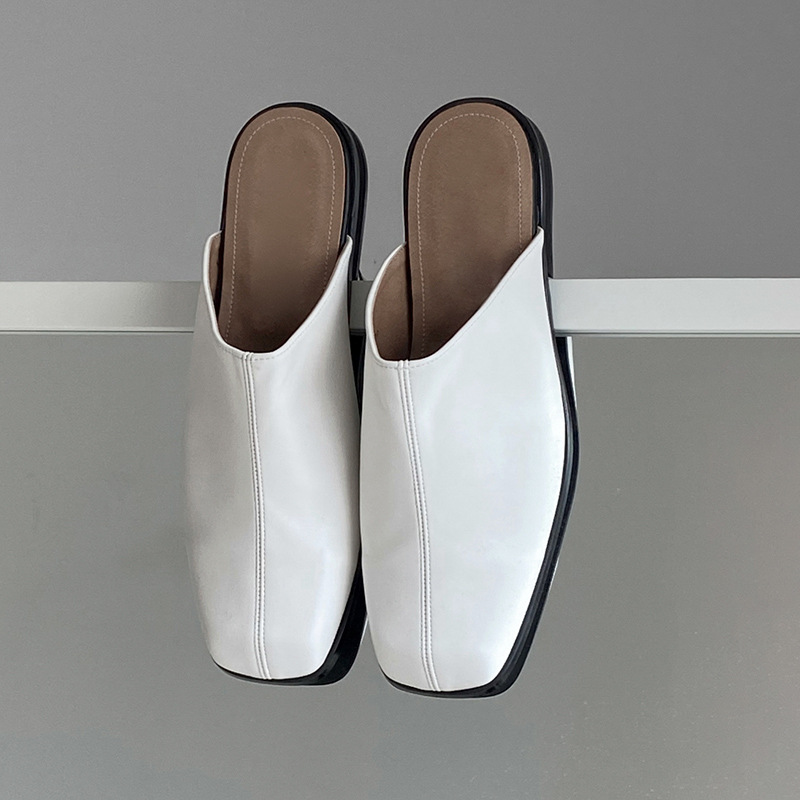Men's Square Toe Cap Slippers Are Comfortable To Wear Outside foto 4
