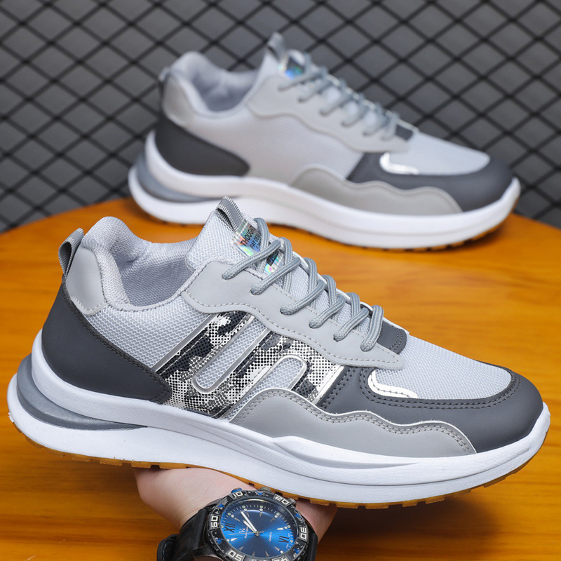 Plus Size Men's Mesh Breathable Sports Casual Shoes foto 5