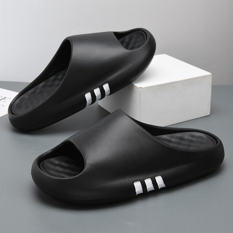 Home Deodorant Flip-flops Leisure Thick Bottom Wear-resistant Beach Shoes For Men foto 3
