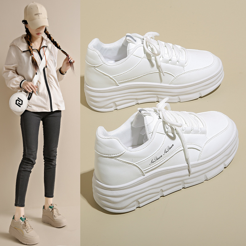 Thick Bottom Height Increasing Insole Casual Shoes foto 5