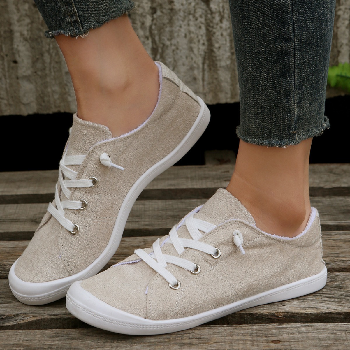 Women's Casual Fashion Soft Outdoor All-matching Sneaker foto 2