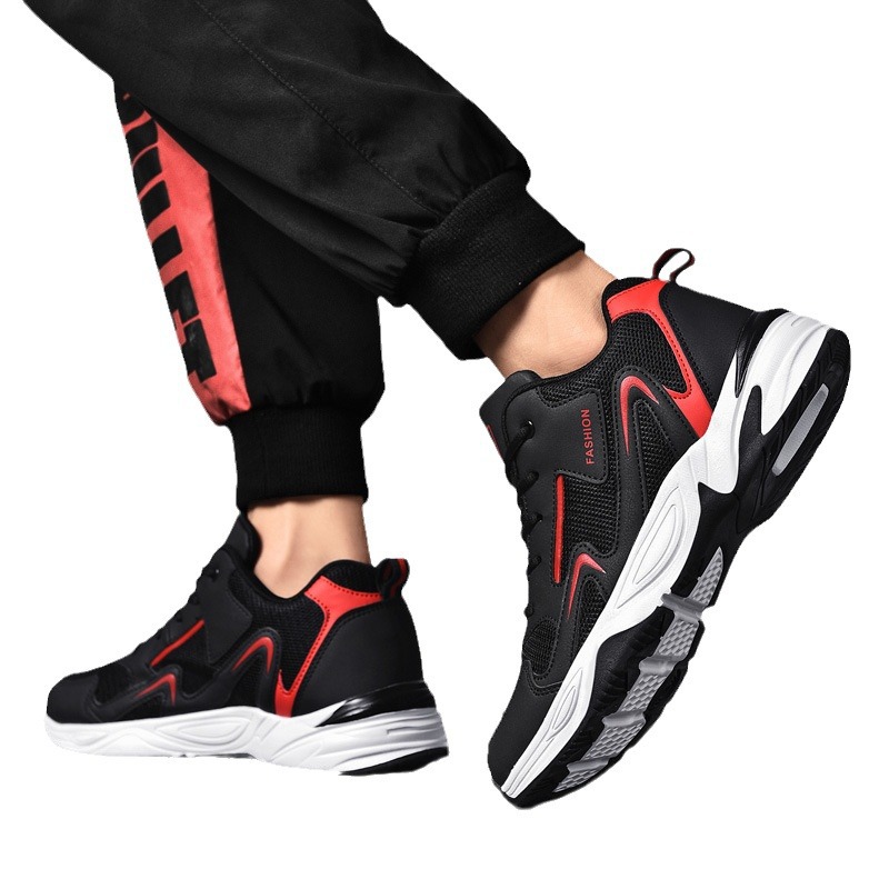Spring New Breathable Mesh Surface Shoes Sports Student Plus Size Shoes For Men foto 5