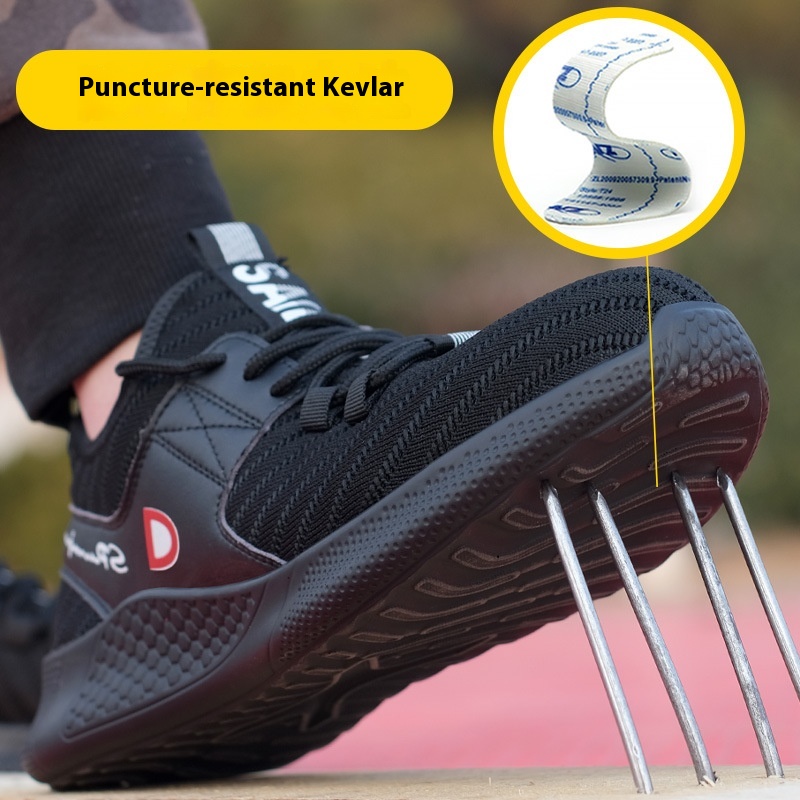 Labor Protection Shoes Deodorant Insole Long Standing Not Tired Military Training Increased foto 3