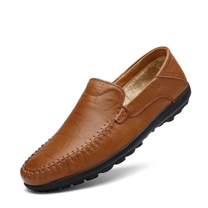 Cowhide Men's Business Casual Leather Shoes foto 5