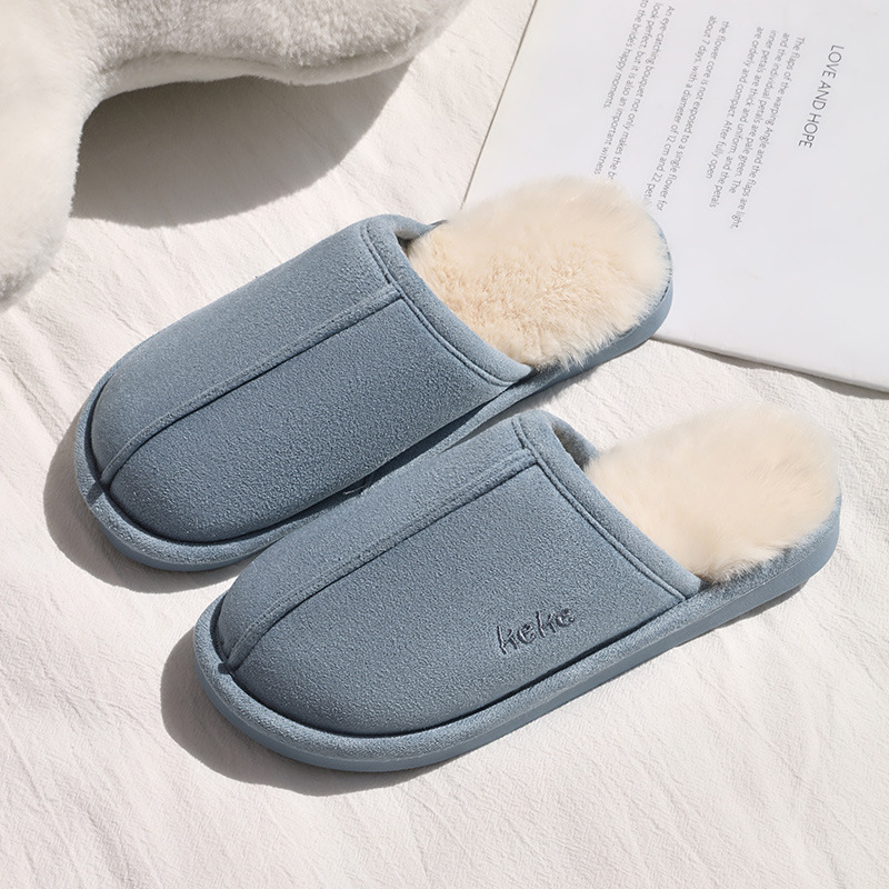 Indoor Warm Plush Cotton Slippers foto 3