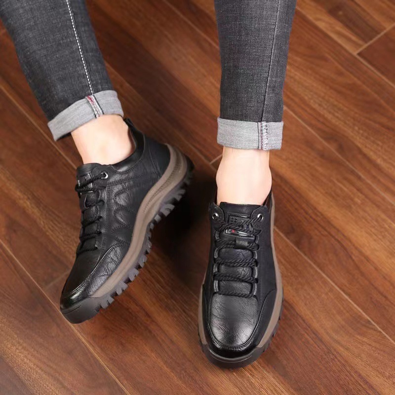 Plus Size Men's Shoes Leather Outdoor foto 5