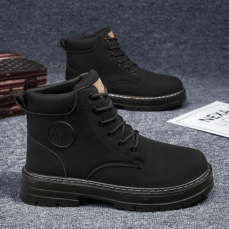 Men's Wear-resistant Martin Boots For Building Work foto 2