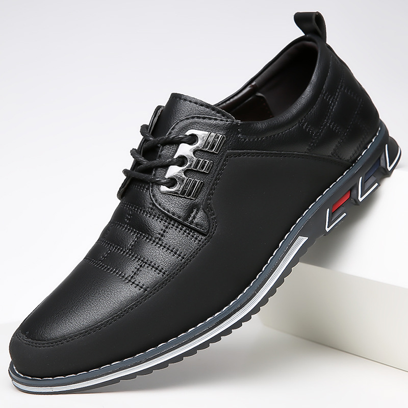 Men's Plus Size British Style Versatile Shoes foto 3