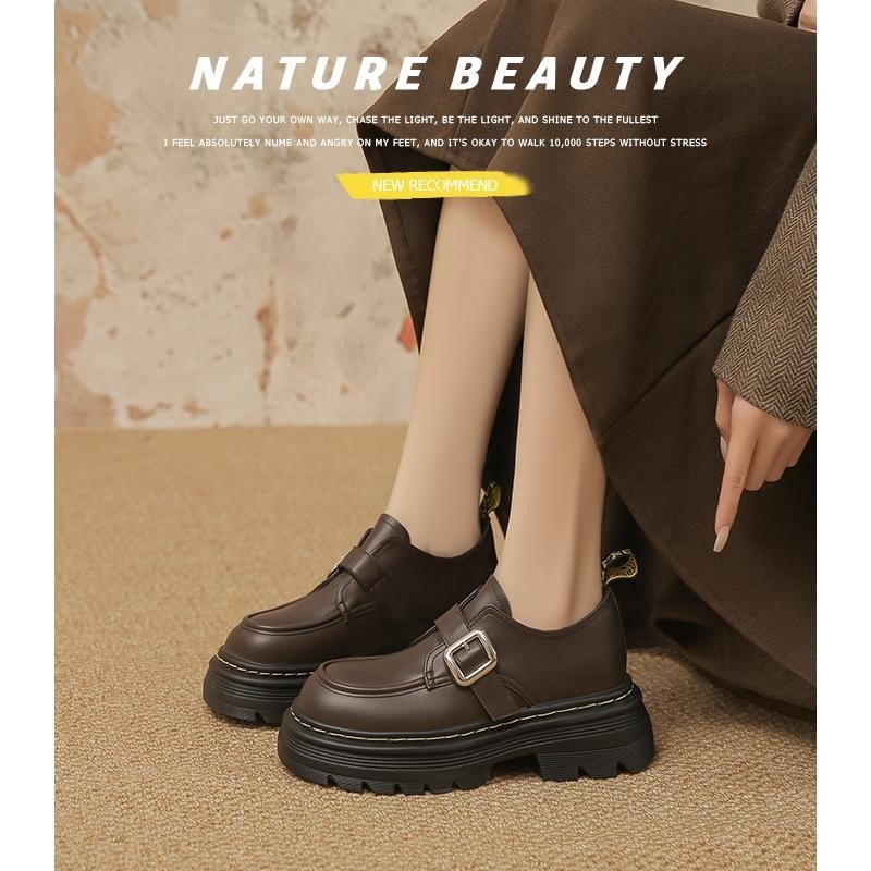 New Chunky-sole Retro Loafer Boots foto 3