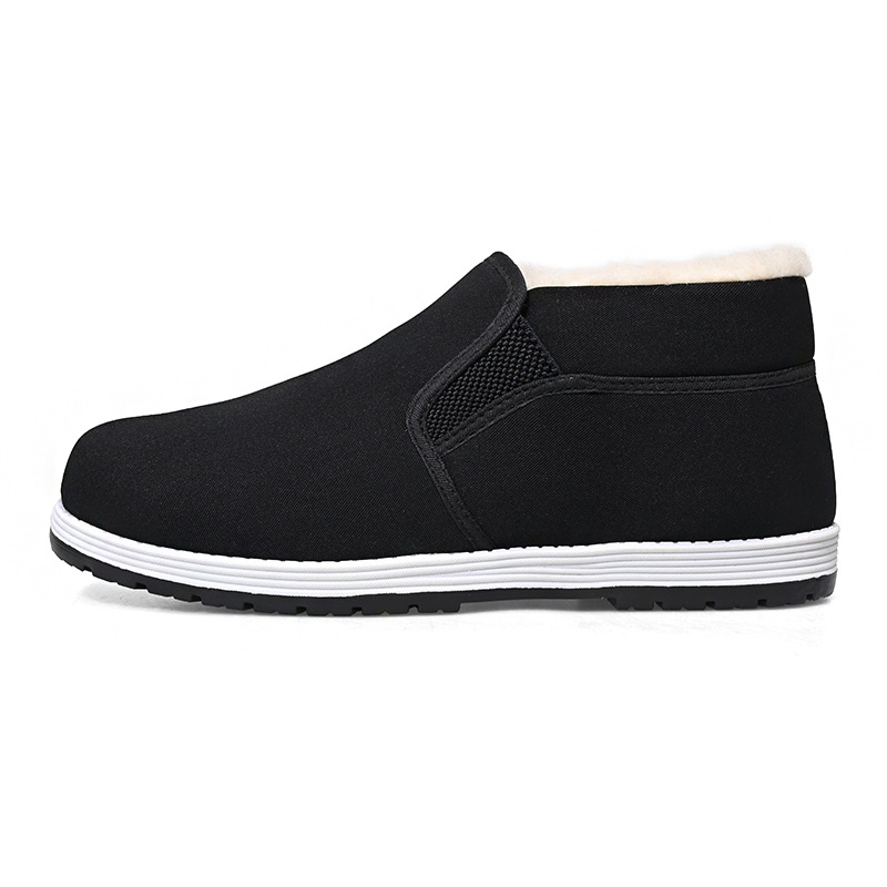 Fashion Personality Winter Canvas Thermal Shoes Men foto 4