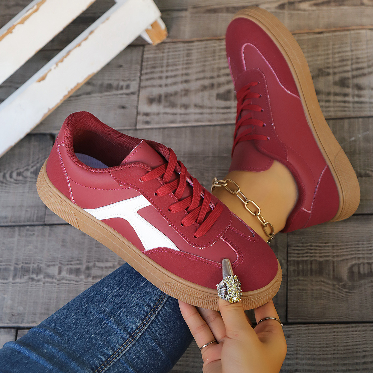 Autumn Winter New Arrival All-Match Retro Fashion Casual Sneakers foto 2