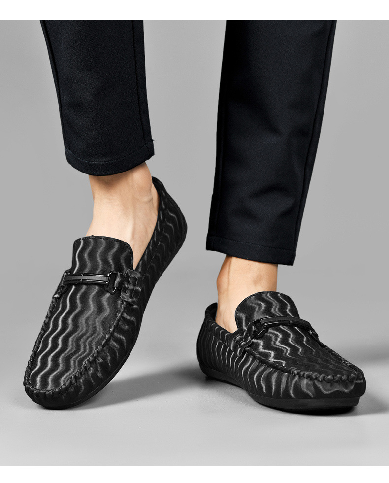 Men's Casual Trend Gommino Slip-on foto 5