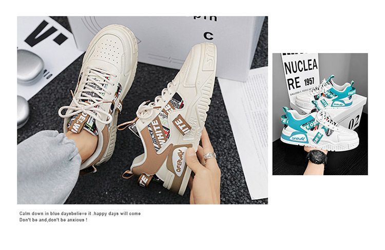 Thick Bottom Sports Casual Borad Shoes Versatile Shoes foto 3