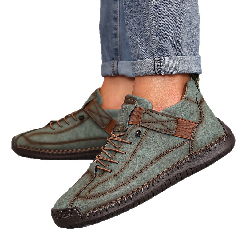 Leather Boots For Outdoor Casual Wear Available In Large Sizes For Both foto 2