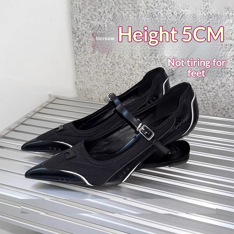 Womens French-style Pointed-toe Stilettos foto 5