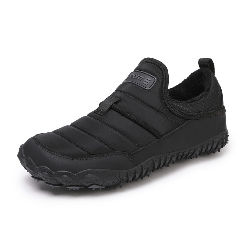 Snow Boots Outdoor Couple Leisure Non-slip Anti-velvet Warm Cotton Shoes foto 2
