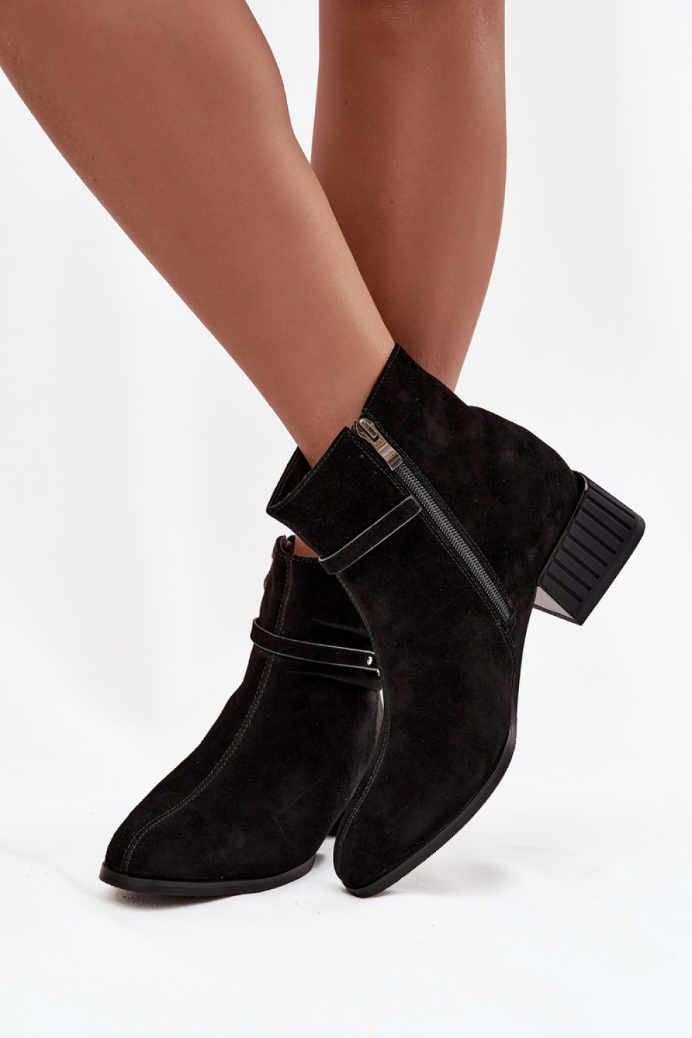 Laarsjes met hoge hak Step in style