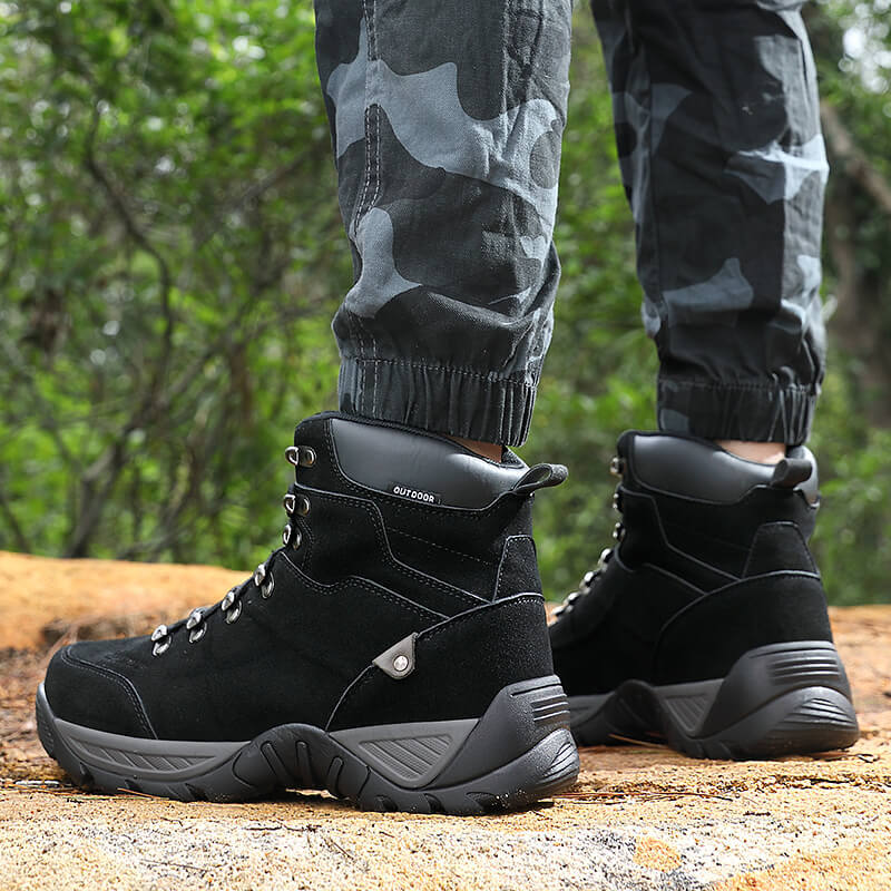 Men's Middle High Top Autumn And Winter Mountaineering Plus Size Hiking Boots foto 3