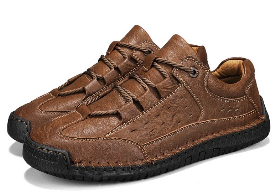 Plus-size Outdoor Hiking Shoes Round-toe Solid Color foto 3