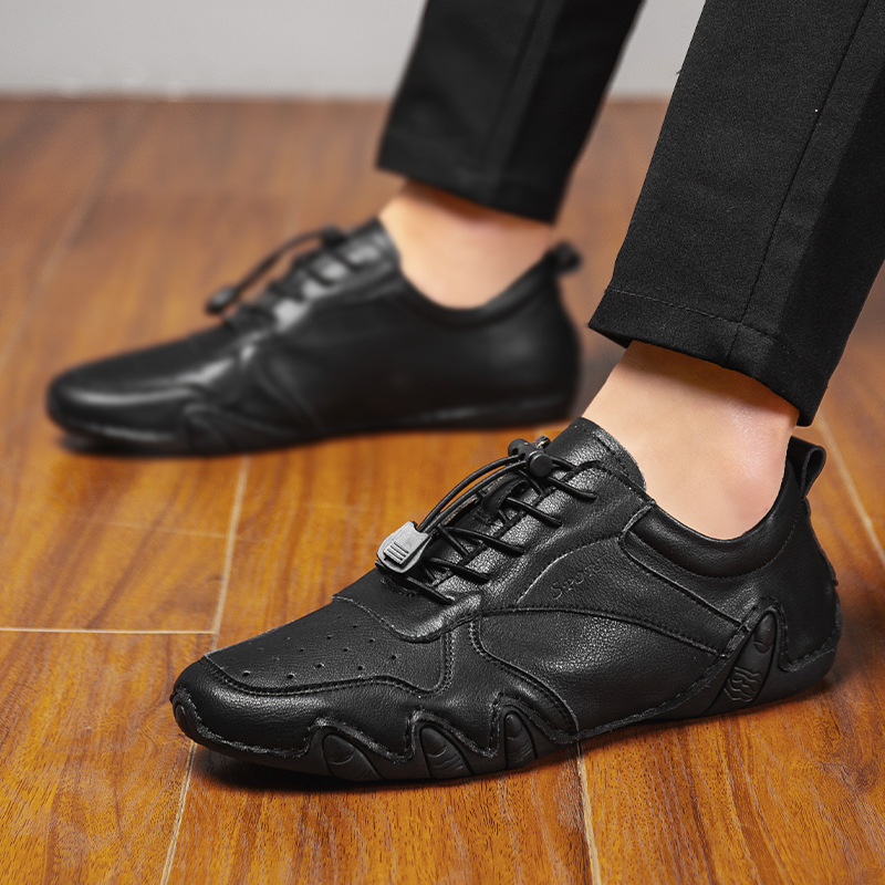 Summer Handmade Slip-on Men's Shoes foto 5